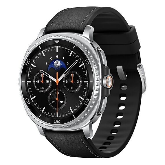 Galaxy Watch8 Classic | 46 мм | Black | Hybrid/Black | S/M/L, Размер: 46 мм, Цвет: Black, Тип ремешка: Hybrid, Цвет ремешка: Black, Размер ремешка: S/M/L, Подключение часов: Bluetooth / Wi-Fi